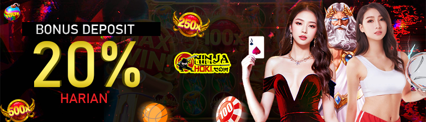 Bonus TOP UP Harian Slot & Arcade 20%